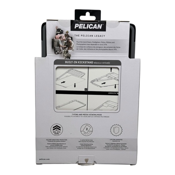 Pelican ProGear Voyager Ultra Rugged Protection Case with Stand for iPad Air 2/3 - Picture 3 of 3